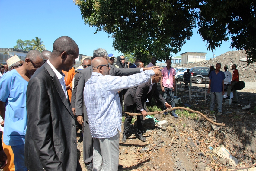 Le Président de la République a fait une visite sur le chantier d’El Marouf